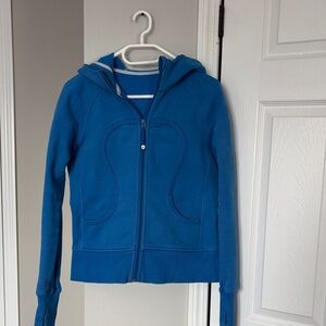 lululemon athletica Vibrant Blue Scuba Jacket